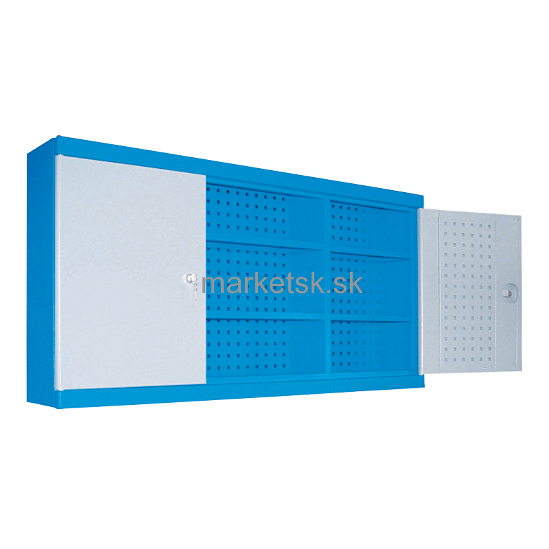 Dielenský pracovný stôl s kontajnerom PSM004 - 119 x 60 x 85/191 cm